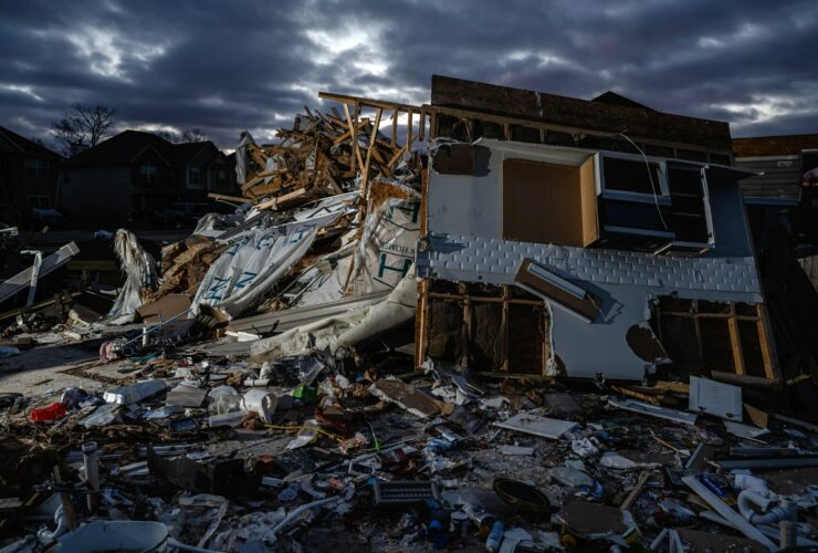 Nashville ravaged by deadly tornadoes | Credits: Getty Images