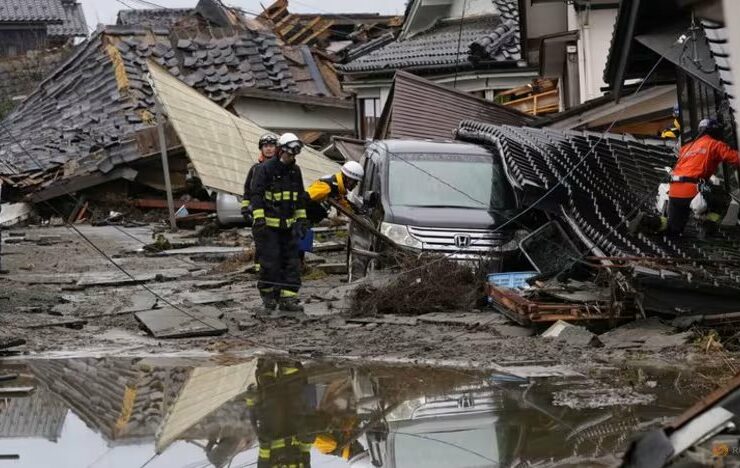 Damage because of series of earthquakes in Japan | Credits: Reuters